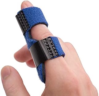 Trigger Finger Splints Plus 2 Gel Sleeves, Finger Knuckle Immobilization, Mallet Finger Brace