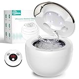 Aotuda Ultrasonic Retainer Cleaner Machine, 200ML Ultrasonic Dental Cleaning Pod with 4 Modes, Digital Timer, Mouth Guard Cleaner for Denture, Aligner, Braces, Toothbrush, Jewelry