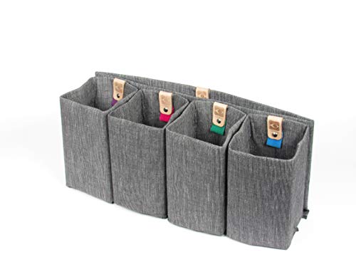Image of Magnetic Detachable Bag in Bag Organizer Insert for Purse /Tote /Handbag /Backpack - Many Styles, 5 inch and 7 inch Heights