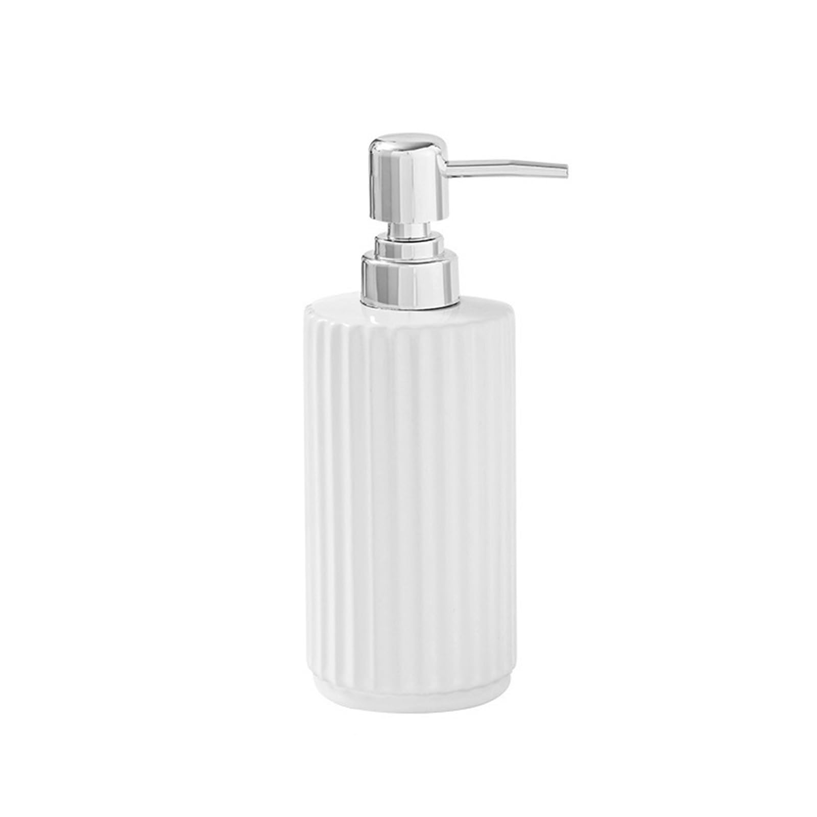 Bathroom Ceramic Soap Dispenser With Pump For Bathroom And Kitchen Great For Lotions, Liquid Soaps,shampoo Shampoo(White)