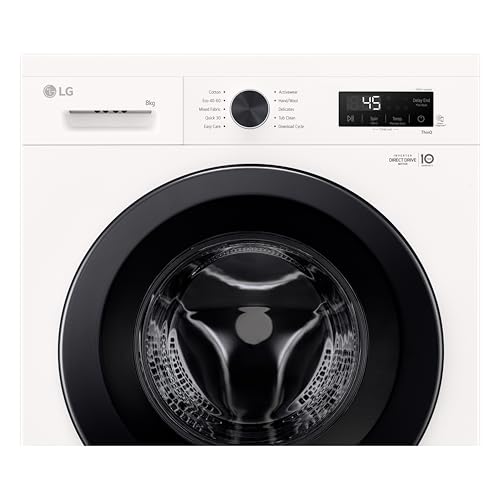 LG X10 Series Direct Drive™ F4X1008NWK 8 kg 1400 Spin Washing Machine - Image 3