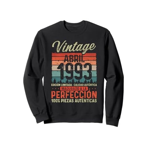 Abril 1993 Vintage Regalo 29 años Cumpleaños Hombre Sudadera
