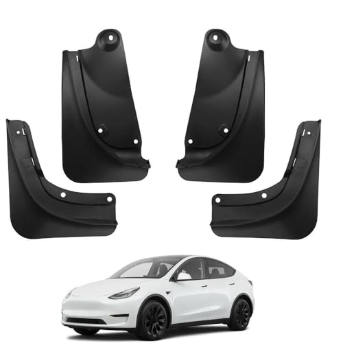 Bavettes de protection Tesla Modèle 3 garde-boue robustes 2016-2023