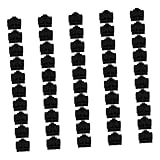 LOORGVEL 50 pezzi Tappi Protettivi in Silicone per Porta Hub Ethernet Copertura Antipolvere Flessibile e Durevole per Ufficio Facile da Installare e Rimuovere immagine