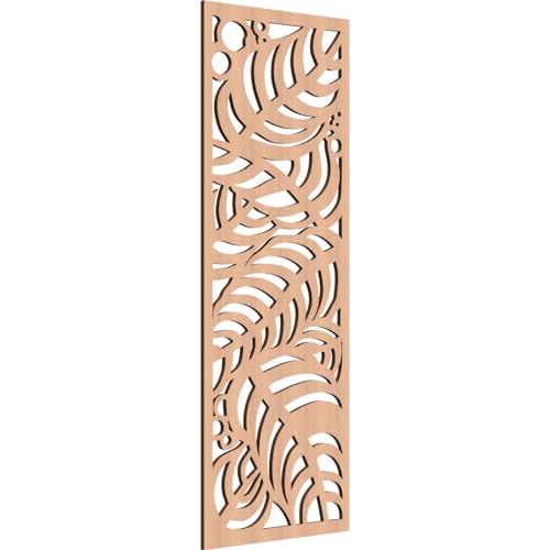 Image of 21 3 /8 inchW x 54 3 /8 inchH x 3 /8 inchT Mills Decorative Fretwork Wood Wall Panels, Alder
