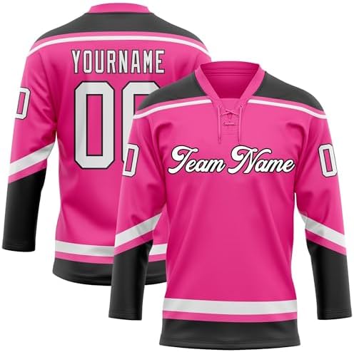 Custom Ice Hockey Jersey for Men Women Youth Stitched Name & Numbers - Design Your Own