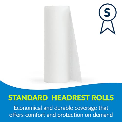 Avalon Papers 618 Chiro Headrest Rolls, Crepe, 8.5" X 125', White (Pack Of 25)- Fluid And Barrier Protection - Absorbent Crepe Paper - Medical Supplies #TOP3