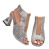 Design élégant à bout ouvert : nos élégantes sandales à talons ouverts pour femme disposent d'un élégant bout ouvert qui met en valeur votre pédicure, ce qui les rend parfaites pour les mariages et les occasions formelles