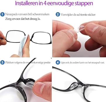 Anneome 1 Neusbrug Spons Neusbrug Band Bril Brug Neuspads Platte Strips Riem Spons Neuspad Maskers Sponzen Masker Strip Spons Anti Fog Neusbrug Schuim