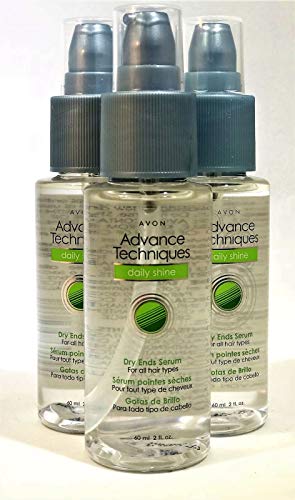 Avon Advance Techniques Daily Shine Dry Ends Serum Lot 3 Bottles