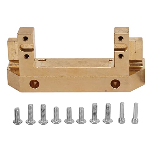 Pare-chocs avant en laiton pour voiture 1/10 RC métal lourd