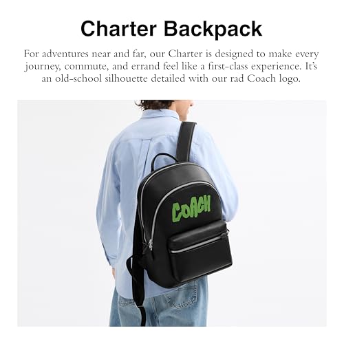 Image of Coach Charter Backpack in Rad Coach Logo