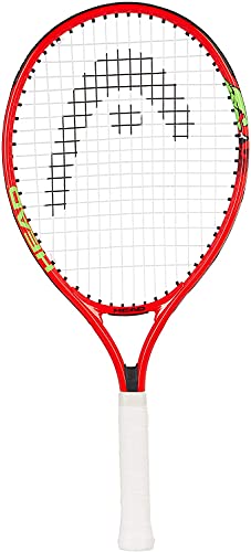 Head Speed Kids Tennis Racquet - Beginners Pre-Strung Head Light Balance Jr Racket - 21 Inch, Red #TOP1