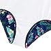 Dolxico Girls Swimsuit Cute Flamingo Swim Suits Fashion One Piece Swimwear Little Kids Girls Bathing Suit Beach Sport Pool Swimming Suits, Flamingo Floral Navy, 150, Size 10