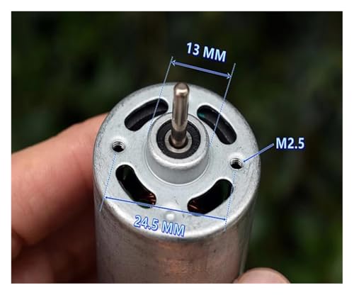 RS-555 36mm motor electrónico 12V 35000RPM miniatura 4