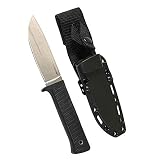 Cold Steel, Master Hunter Stonewash, Outdoormesser, Drop Point Klinge, Griff: Krey Ex, CPM-3V Klingenstahl, scharfes Messer für Abenteuer, Outdoor Liebhaber, Outdoor Tool