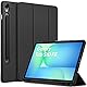 EasyAcc Hülle für Samsung Galaxy Tab S10 FE 10.9 2025/ S9 FE 10.9 /S9 11 Zoll mit S Pen Halter - Ultra Dünn mit Standfunktion Slim PU Leder Schutzhülle, Schwarz