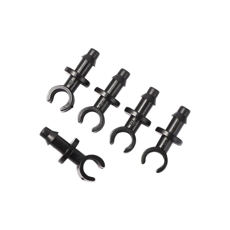 Conectores de Extremo de Manguera de 4/7mm, 500 Uds., Tapones de Sellado de Agua for Juntas de tubería de PE de plástico, Tapones de Manguera de Agua for riego por Goteo de jardín