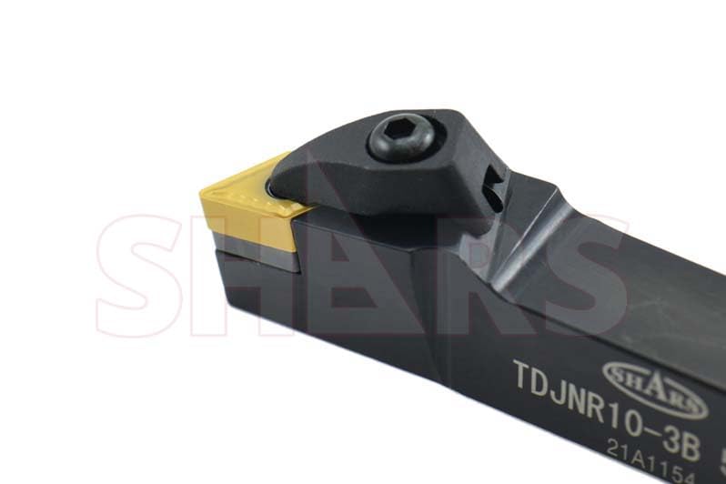SHARS 5/8" RH TDJN T-Type Clamp Indexable Turning Tool Holder DNMG 404-7861 P]