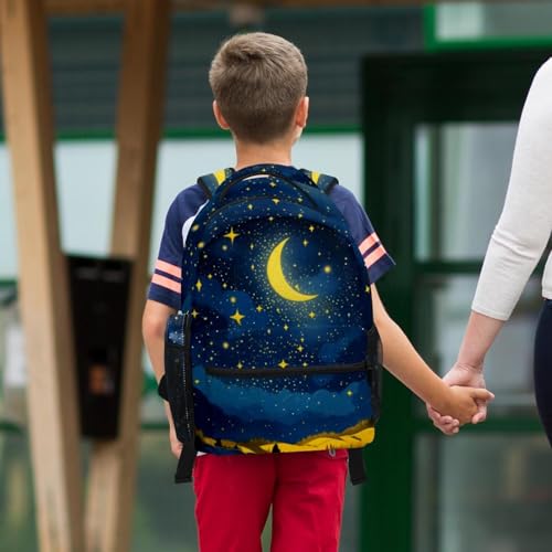 Ensemble cartable jaune pour le collège et sorties du week-end