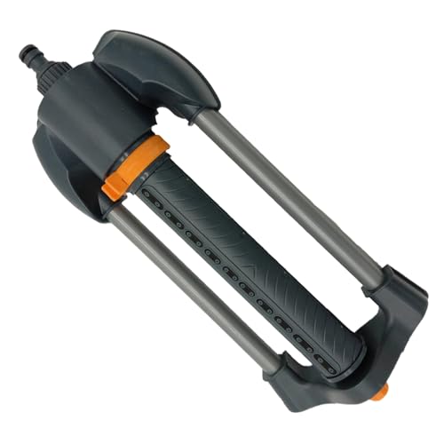Aspersores de césped para patio, riego de plantas oscilante turbo | Aspersor de riego multiusos para césped, invernadero, granja, patio, patio, paisaje, puente, sitio de construcción