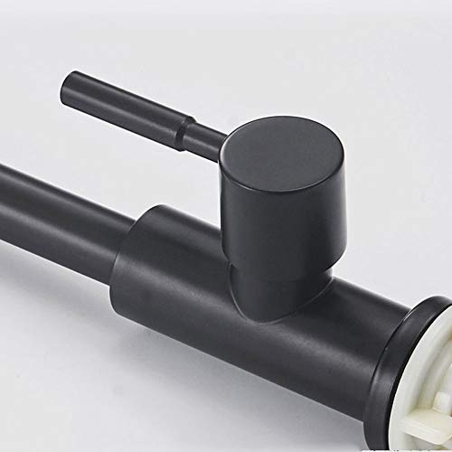 Robinet d'évier de cuisine noir pour simplifier la vaisselle