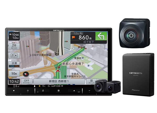Amazon.co.jp: カロッツェリア8V型楽ナビAVIC-RL720+VREC-DS810DC+ND