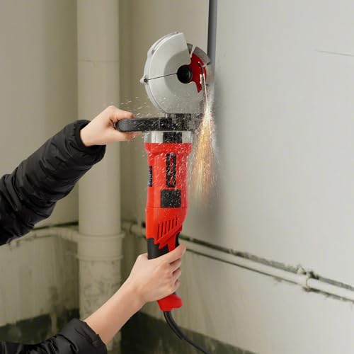 Fraise à rainurer avec pompe à eau et disques diamant de 121 mm