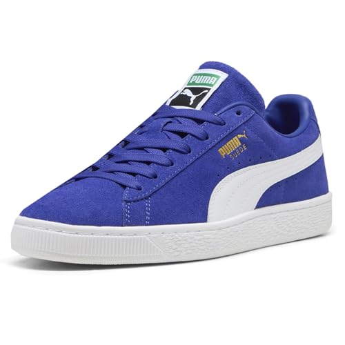 PUMA Mens Suede Classic Lace Up Sneakers Shoes Casual - Blue2