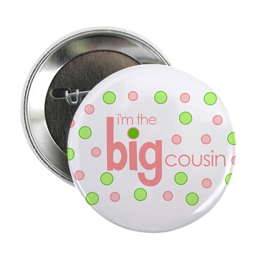 Cafepress 02673067236893C Big Cousin T Shirt 2.25 Button 2.25 Inch Button cover
