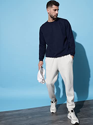Image of SPUNN Men's Cotton Round Neck Full Sleeves Sweatshirt.