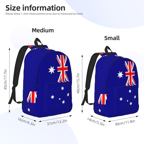 Mochila de mano para mujer con estampado de Australia de viaje y portátil 4