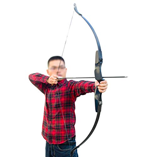 D&Q 52''Takedown Bow And Arrow 30 Lbs Archery Bow And Arrow For Adults Beginners Recurve Bows Archery Set Hunting Targeting Practice - Right Hand #TOP2