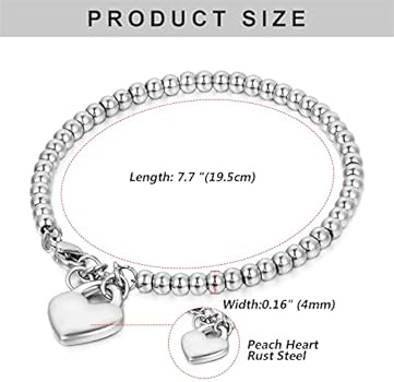 JewelryWe Sieraad dames armband enkelbandje roestvrij