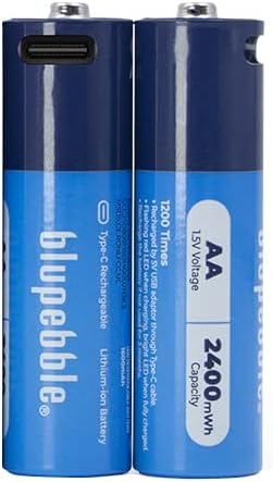 BlupebbleAA Rechargeable Battery (Pack of 2)