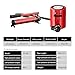 50T Hydraulic Jack with 2in Stroke, Manual Pump CP-700, Lifting Cylinder, Automatic Retraction, Heavy-Duty 110231lb Capacity for Auto Repair & Industrial Use