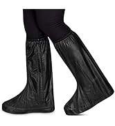 Nirohee Silicone Shoes Covers, Shoe Covers, Rain Boots Reusable Easy to Carry for Women, Men, Kids.