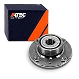 ATEC Germany 1x moyeu de roue arrière jeu de roulements de roue, Compatible avec CITROËN C4 Coupe (LA_), C4 I (LC_), C4 I Stufenheck,PEUGEOT 307 (3A/C), 307 Break (3E), 307 CC (3B), 307 SW (3H)