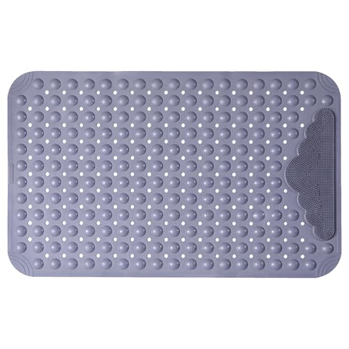 Large Non Slip Bath Mat for Tub, 70x40cm Extra Long Shower M