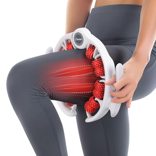 ONUEMP Cellulite Remover for Legs, Cellulite Massager Roller Muscle Roller, Fascia Massage Tool Thigh, Calf, Leg Massager - Anti-Celulitis, Lymphatic Drainage, Body Sculpting, Deep Tissue Pain Relief