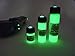 Glow-On Original, White Day Color and Green Glow. Gun Night Sights Paint, Small 2.3 ml vial. Concentrated Bright, Long Lasting Luminescence.