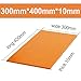RISHORI Bakelite Phenolic Laminated Resin Sheet, 300x400mm, 8-12mm Thickness, Resin Board for Industrial, DIY, and General Use,300mm*400mm*10mm 1pc