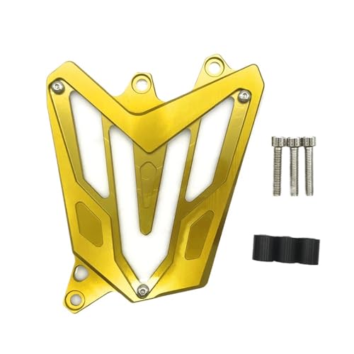EJUOYO Kettenschützer Passend für Yamaha MT07 FZ07 XSR700 Tracer 2013–2022, vordere Kettenrad-Kettenschutzabdeckung, Getriebeschutzabdeckung Kettenradabdeckung(Gold)