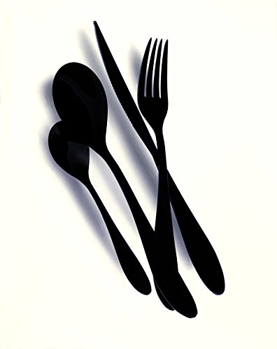 MEPRA 111N22024 - Cubertería Especial unificada, Color Negro Cover