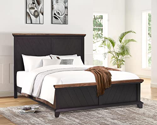 Steve Silver Bear Creek Brown King Bed BC950 KBED