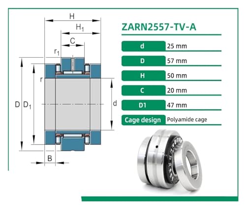 Roulement RN2557 axial double effet pour restaurer vos machines