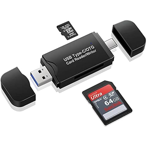 iJiGui Lector Tarjeta Memoria USB 3 en 1 Cover