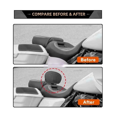 Soutien dossier passager et appui-dos conducteur Touring Electra 09-22 - 6