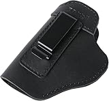 T.D.Well Holster Handgun IWB Genuine Lea...