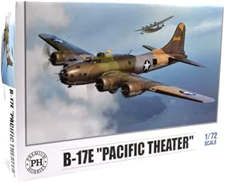 Premium Hobbies B-17E Pacific Theater 1:72 Plastic Model Airplane Kit 141V